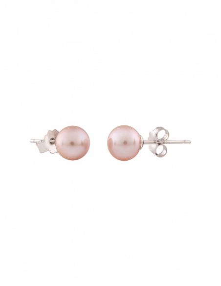 Ø 7 mm cultured pearl stud earrings Bijoux perle Misaki Monaco