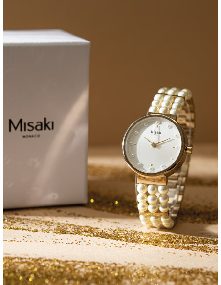 Montre NINA Bijoux perle Misaki Monaco