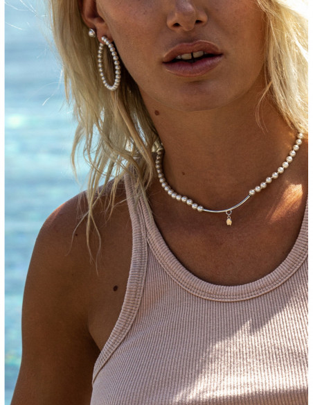 ROSES Necklace Bijoux perle Misaki Monaco