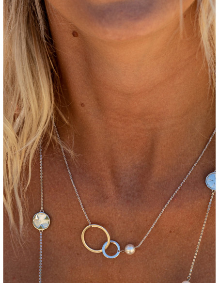 RYTHM necklace Bijoux perle Misaki Monaco