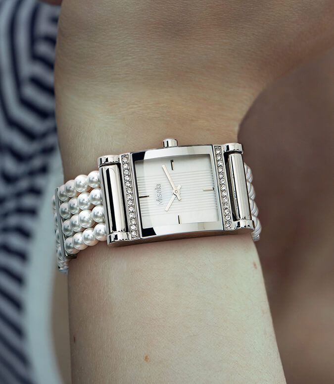 PARISIENNE Watch Bijoux perle Misaki Monaco