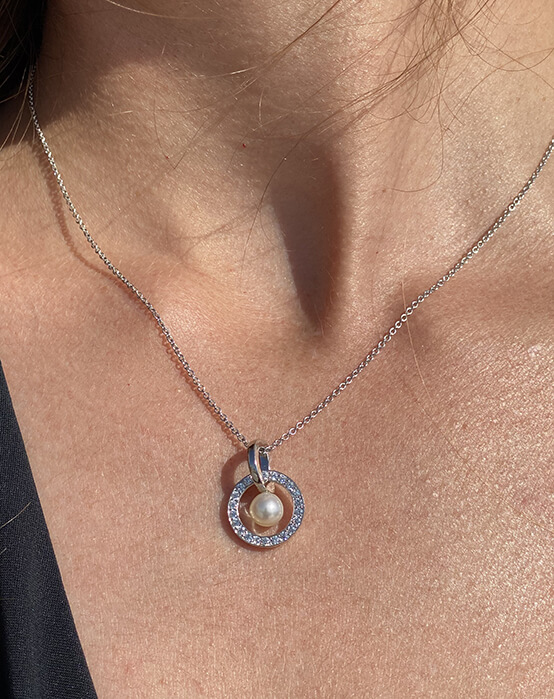 SOCURL Pendant Bijoux perle Misaki Monaco