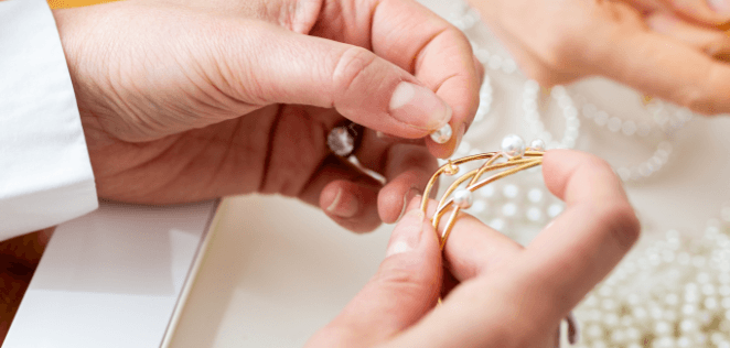GINGER Long Necklace Bijoux perle Misaki Monaco